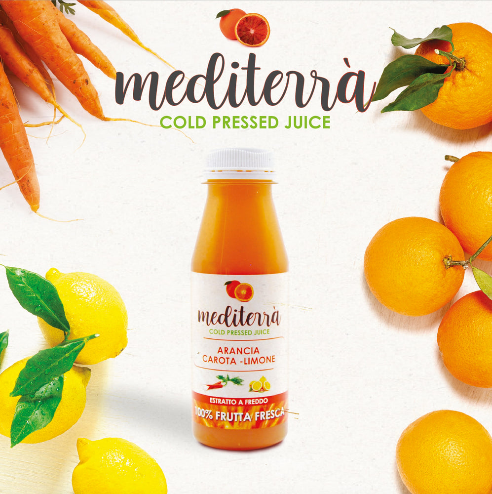 Mediterrà - Arancia, carota, limone.
