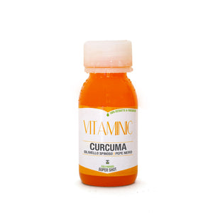 VITAMINIC SUPER SHOT - Curcuma, olivello spinoso, pepe nero.