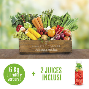 Cassetta piccola 6kg + 2 juices inclusi